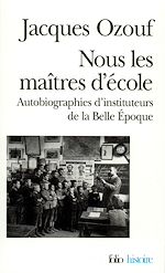 Télécharger le livre :  Nous les maîtres d'école