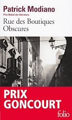 Télécharger le livre :  Rue des Boutiques Obscures - Prix Goncourt