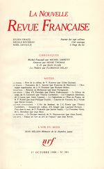 Télécharger le livre :  La Nouvelle Revue Française N° 381