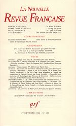 Télécharger le livre :  La Nouvelle Revue Française N° 405