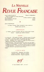 Télécharger le livre :  La Nouvelle Revue Française N° 417