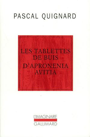 Téléchargez le livre :  Les Tablettes de buis d'Apronenia Avitia