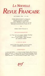 Télécharger le livre :  La Nouvelle Revue Française N° 441