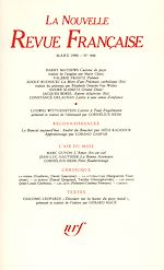 Télécharger le livre :  La Nouvelle Revue Française N° 446