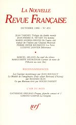 Télécharger le livre :  La Nouvelle Revue Française N° 453
