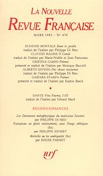 Télécharger le livre :  La Nouvelle Revue Française N° 470