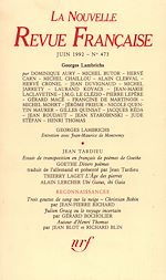 Télécharger le livre :  La Nouvelle Revue Française N° 473