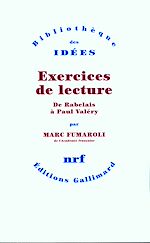 Télécharger le livre :  Exercices de lecture. De Rabelais à Paul Valéry