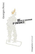 Télécharger le livre :  W ou Le souvenir d'enfance