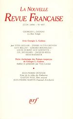 Télécharger le livre :  La Nouvelle Revue Française N° 497