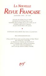 Télécharger le livre :  La Nouvelle Revue Française N° 504