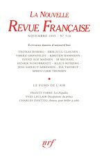 Télécharger le livre :  La Nouvelle Revue Française N° 514