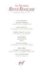 Télécharger le livre :  La Nouvelle Revue Française N° 517