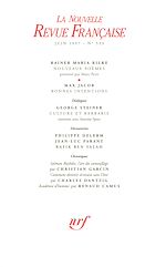 Télécharger le livre :  La Nouvelle Revue Française N° 533