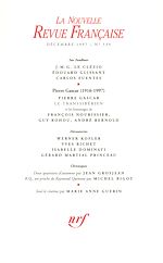 Télécharger le livre :  La Nouvelle Revue Française N° 539