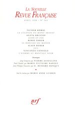 Télécharger le livre :  La Nouvelle Revue Française N° 543