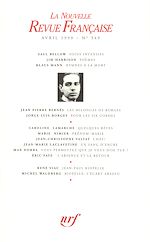 Télécharger le livre :  La Nouvelle Revue Française N° 549