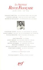 Télécharger le livre :  La Nouvelle Revue Française N° 550