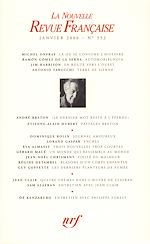 Télécharger le livre :  La Nouvelle Revue Française N° 552