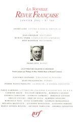 Télécharger le livre :  La Nouvelle Revue Française N° 560