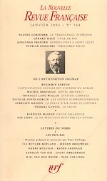 Télécharger le livre :  La Nouvelle Revue Française N° 564