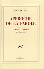 Télécharger le livre :  Approche de la parole/apprentissage