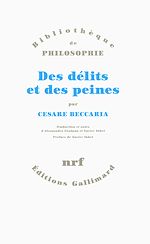 Download this eBook Des délits et des peines