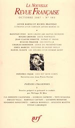 Télécharger le livre :  La Nouvelle Revue Française N° 583