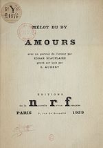 Download this eBook Amours