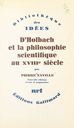Download this eBook D'Holbach et la philosophie scientifique au XVIIIe siècle