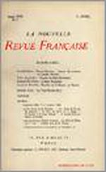 Télécharger le livre :  La Nouvelle Revue Française N' 3 (Avril 1909)
