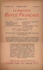 Télécharger le livre :  La Nouvelle Revue Française N' 90 (Mars 1921)