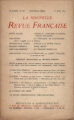 Télécharger le livre :  La Nouvelle Revue Française N' 105 (Juin 1922)