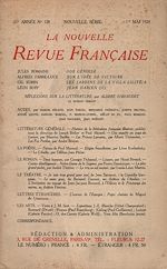 Télécharger le livre :  La Nouvelle Revue Française N' 128 (Mai 1924)