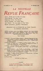 Télécharger le livre :  La Nouvelle Revue Française N' 149 (Février 1926)