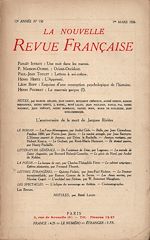 Télécharger le livre :  La Nouvelle Revue Française N' 150 (Mars 1926)