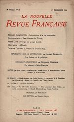 Télécharger le livre :  La Nouvelle Revue Française N' 159 (Décembre 1926)