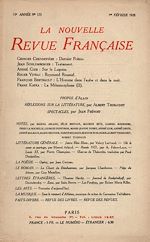 Télécharger le livre :  La Nouvelle Revue Française N' 173 (Février 1928)