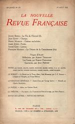 Télécharger le livre :  La Nouvelle Revue Française N' 179 (Aout 1928)