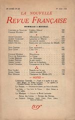 Télécharger le livre :  Hommage r Mistral N' 200 (Mai 1930)