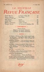 Télécharger le livre :  La Nouvelle Revue Française N' 210 (Mars 1931)