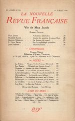 Télécharger le livre :  La Nouvelle Revue Française N° 250 (Juillet 1934)