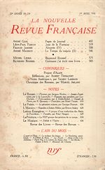 Télécharger le livre :  La Nouvelle Revue Française N° 259 (Avril 1935)