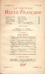 Télécharger le livre :  La Nouvelle Revue Française N° 270 (Mars 1936)