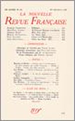 Télécharger le livre :  La Nouvelle Revue Française N' 305 (Février 1939)