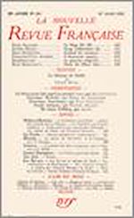 Télécharger le livre :  La Nouvelle Revue Française N' 306 (Mars 1939)