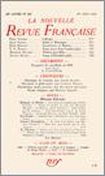 Télécharger le livre :  La Nouvelle Revue Française N' 309 (Juin 1939)