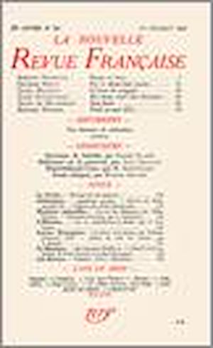 Téléchargez le livre :  La Nouvelle Revue Française N' 310 (Juillet 1939)