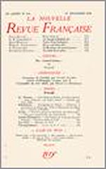 Télécharger le livre :  La Nouvelle Revue Française N' 314 (Novembre 1939)