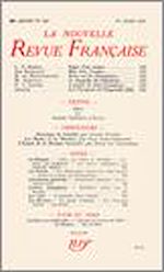 Télécharger le livre :  La Nouvelle Revue Française N' 318 (Mars 1940)